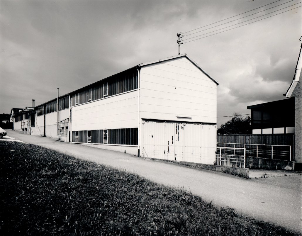 Huttenlocher Gründungsgebäude 1952