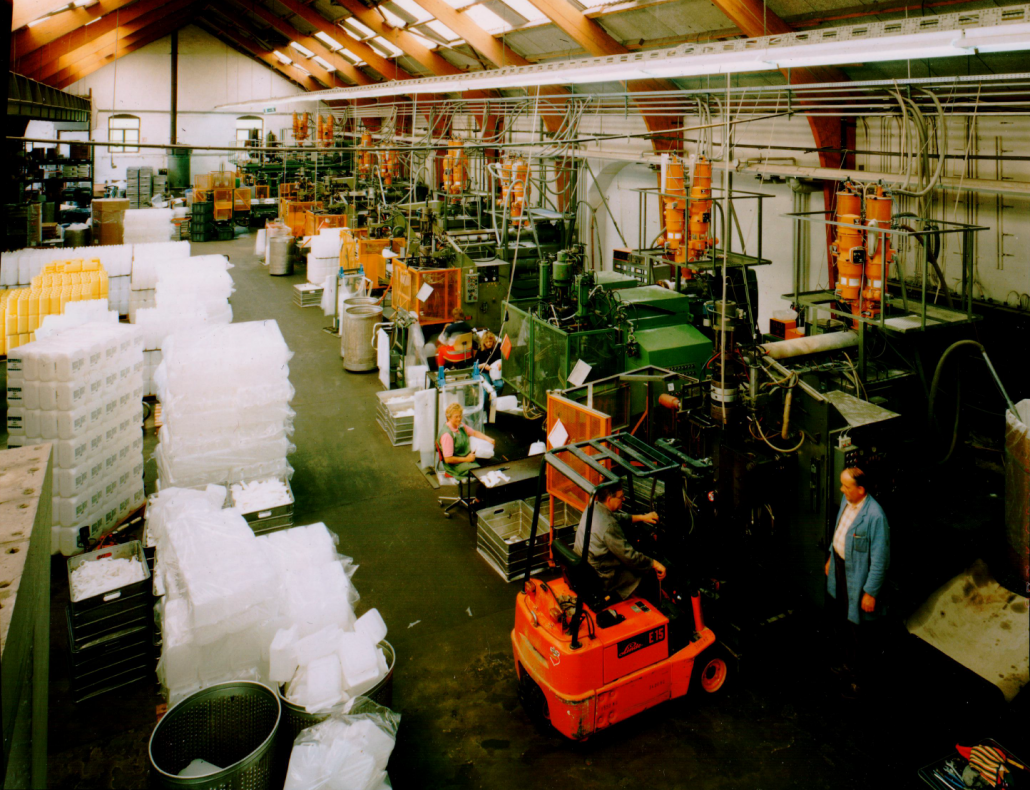 Produktion Kanister 1982